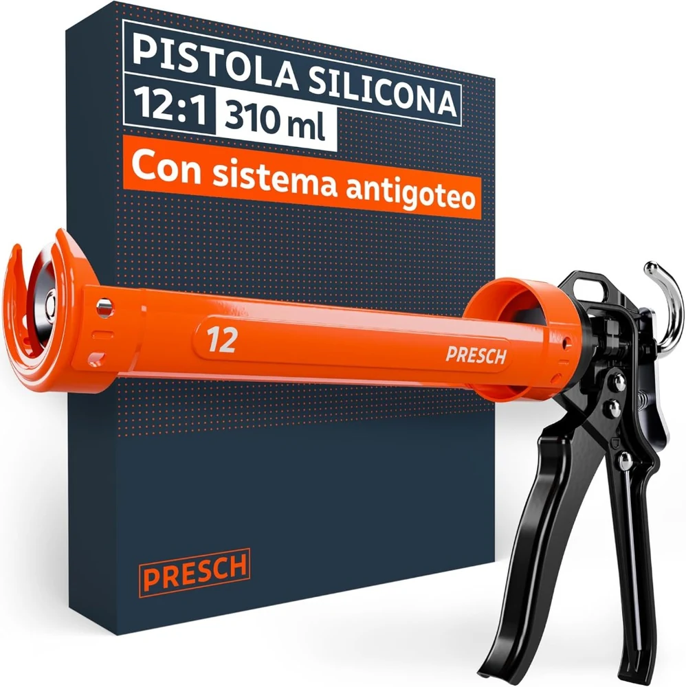 Pistola de silicona Presch